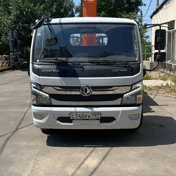 Бортовой с КМУ на 5 тонн